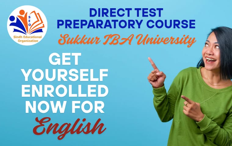 Direct Test Sukkur IBA | English